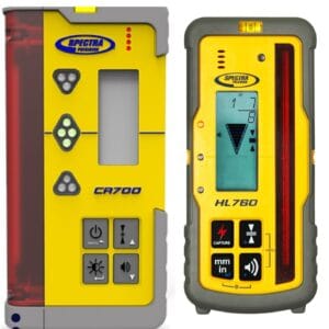 RICEVITORE DA BRACCIO ESCAVATORE SPECTRA CR700 + RICEVITORE CABINA UNIVERSALE