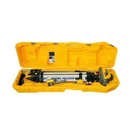 LIVELLO LASER SPEKTRA HV 101GC VALIGIA COMPLETA DI CAVALLETTO E STADIA - immagine 2