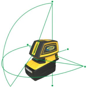 TRACCIATORE PUNTATORE SPECTRA LT52 RAGGIO VERDE