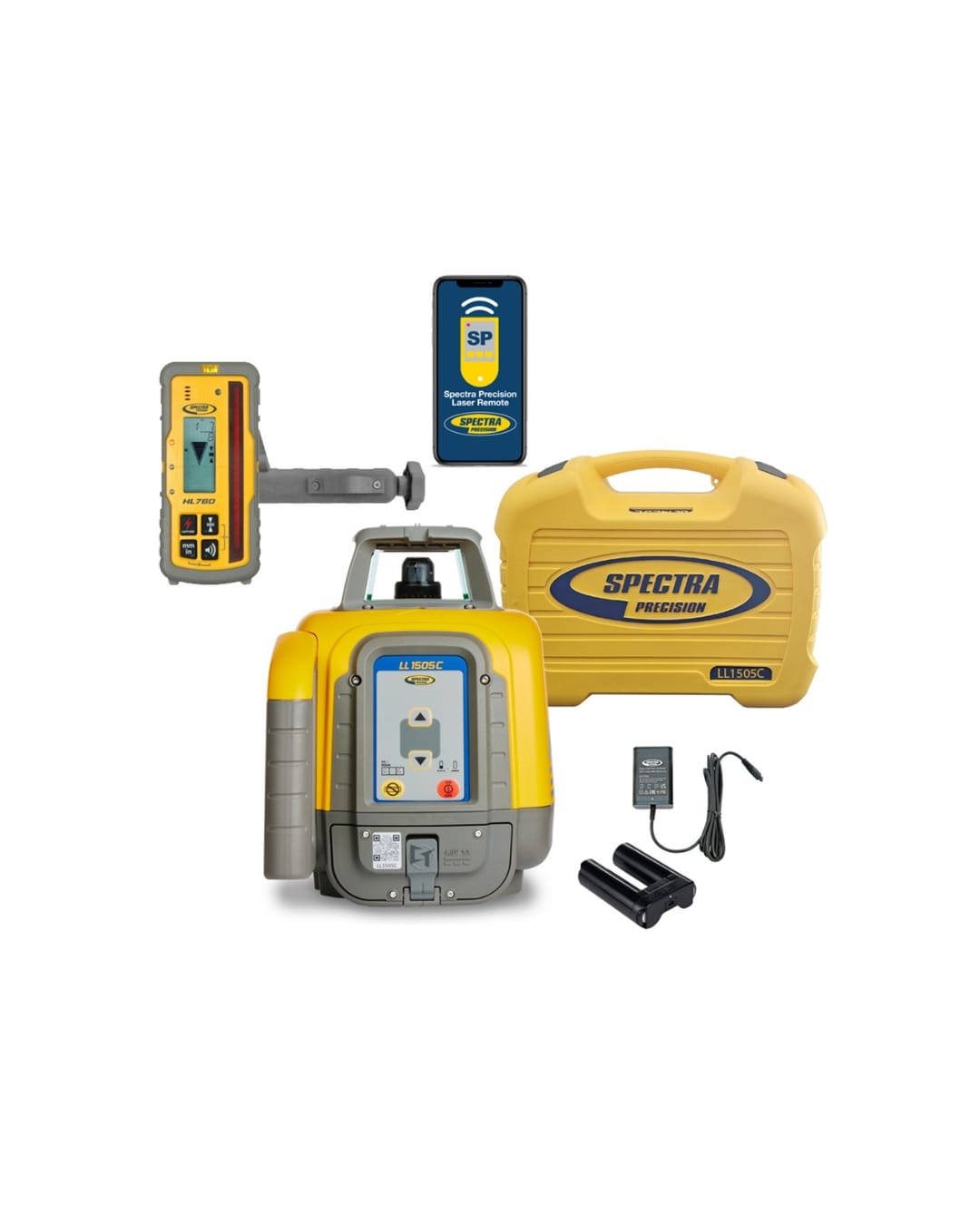 LIVELLO LASER ROTATIVO SPECTRA LL1505C - immagine 2