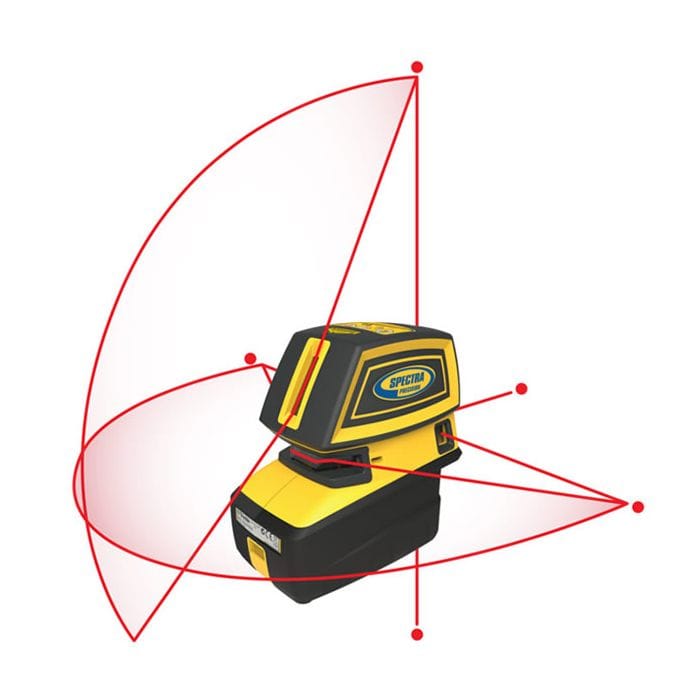 TRACCIATORE PUNTATORE SPECTRA LT52 RAGGIO ROSSO